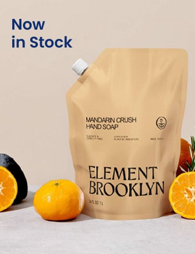 Element Brooklyn Sustainable Soap Refill options