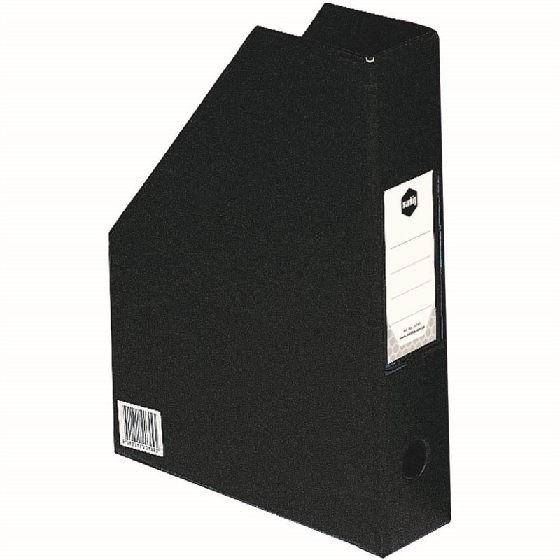 MARBIG MAGAZINE FILE A4 PVC BLACK