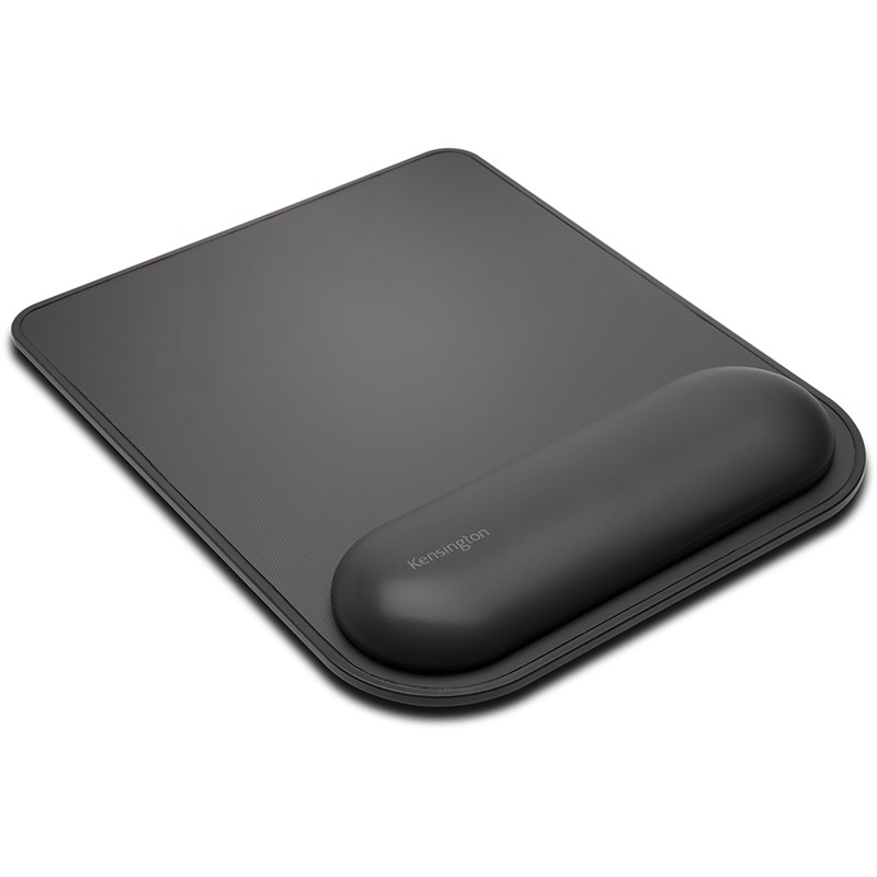KENSINGTON ERGOSOFT WRIST REST MOUSE PAD BLACK