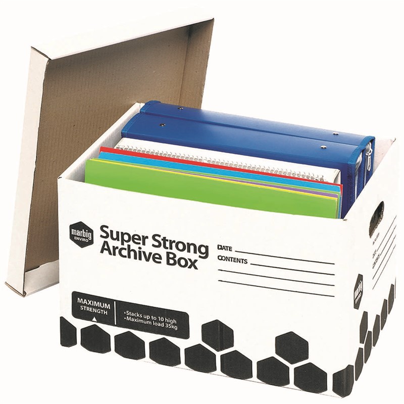 MARBIG SUPER STRONG ARCHIVE BOX 420 X 320 X 260MM