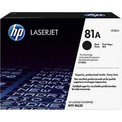 HP CF281A 81A TONER CARTRIDGE BLACK