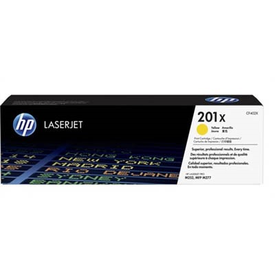HP CF402X 201X TONER CARTRIDGE HIGH YIELD YELLOW