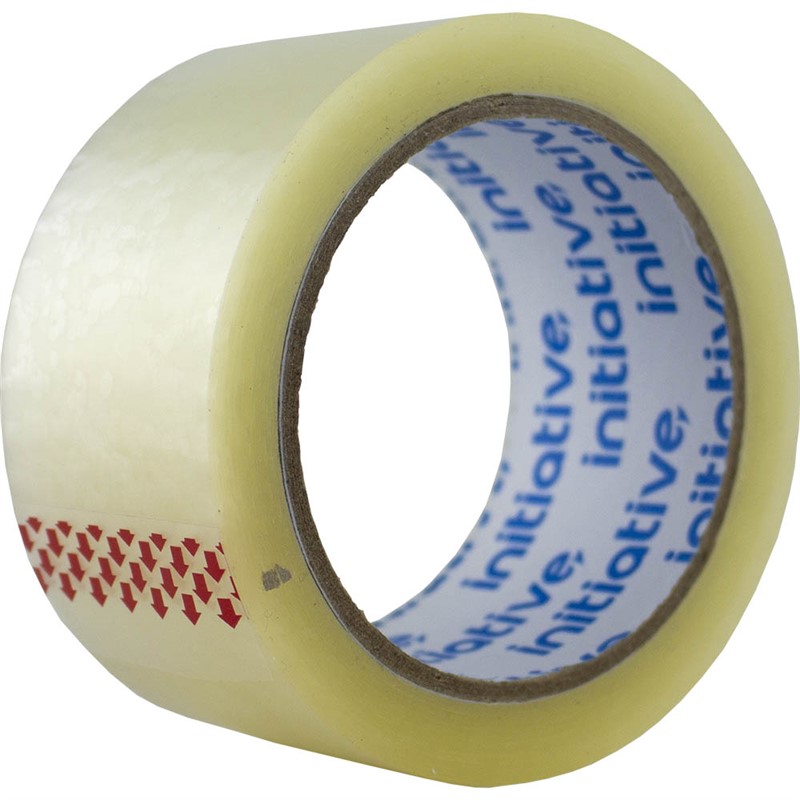 INITIATIVE PACKAGING TAPE POLYPROPYLENE 48MM X 75M CLEAR