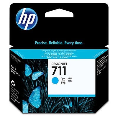 HP CZ130A 711 INK CARTRIDGE CYAN