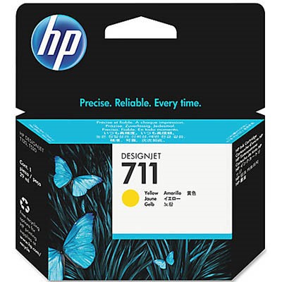 HP CZ132A 711 INK CARTRIDGE YELLOW
