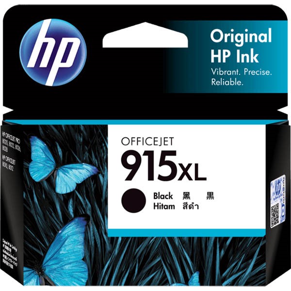 HP 3YM22AA 915XL INK CARTRIDGE HIGH YIELD BLACK