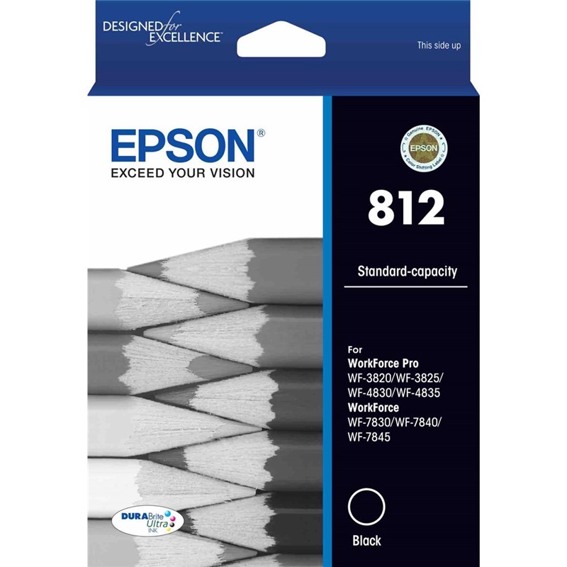 EPSON 812 INK CARTRIDGE BLACK