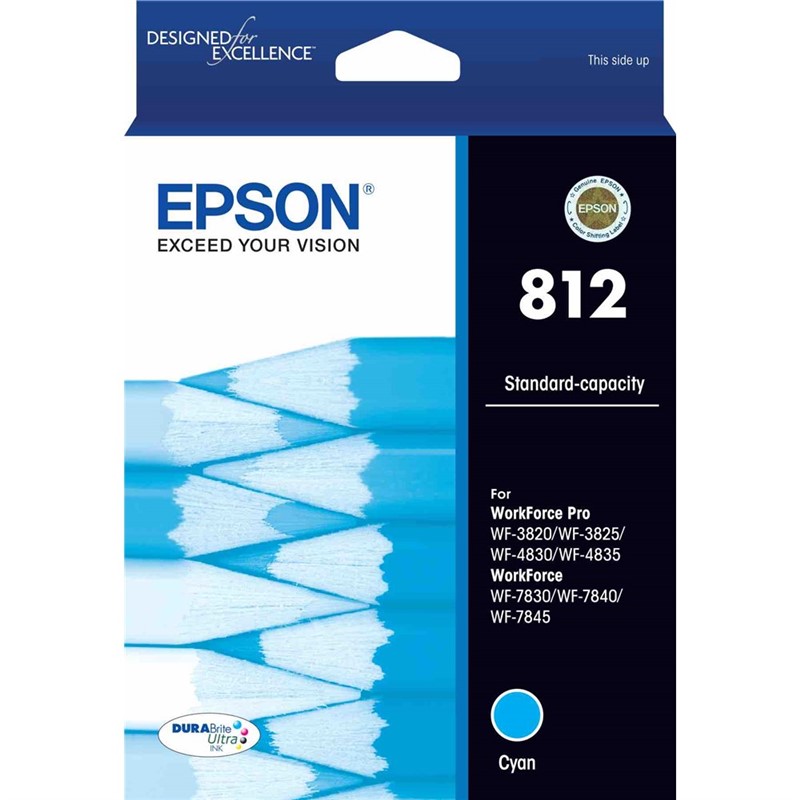 EPSON 812 INK CARTRIDGE CYAN
