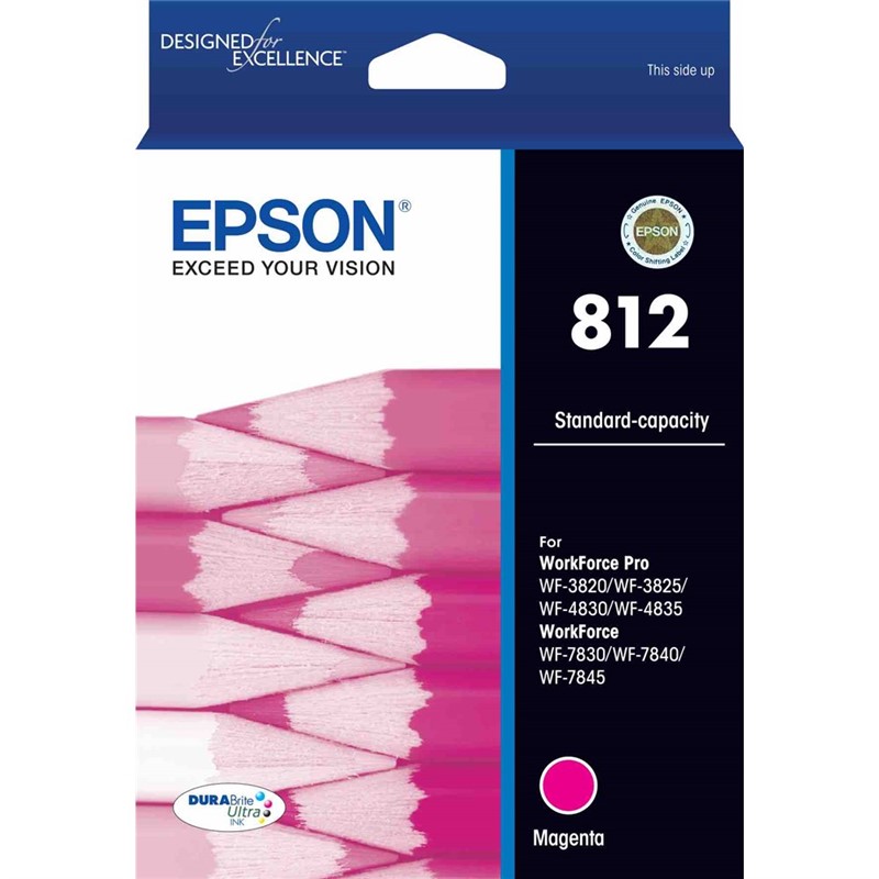 EPSON 812 INK CARTRIDGE MAGENTA