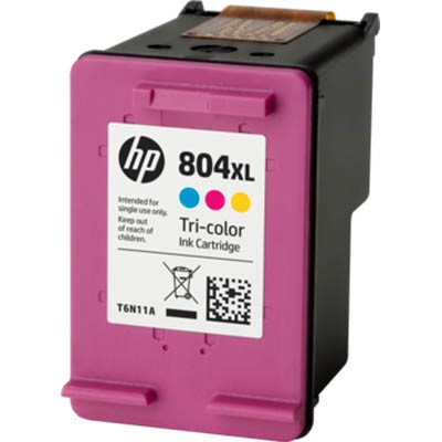 HP T6N11AA 804XL INK CARTRIDGE HIGH YIELD COLOUR PACK