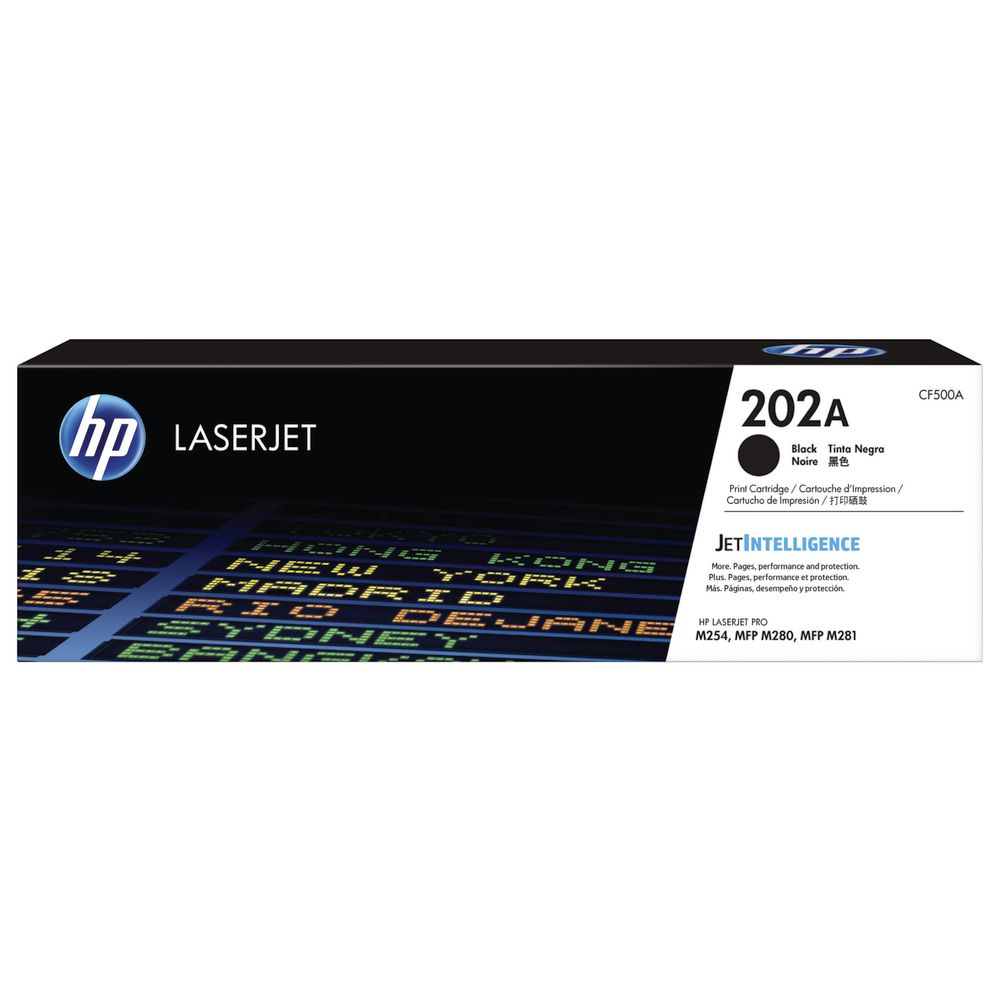 HP CF500A 202A TONER CARTRIDGE BLACK