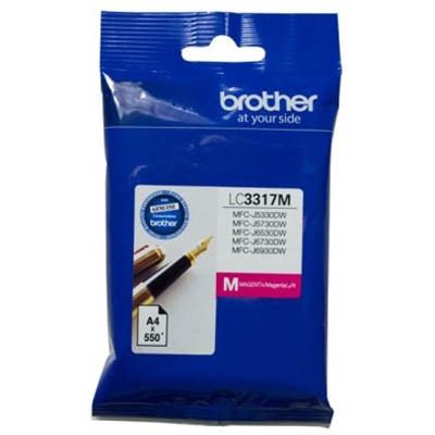 BROTHER LC3317M INK CARTRIDGE MAGENTA