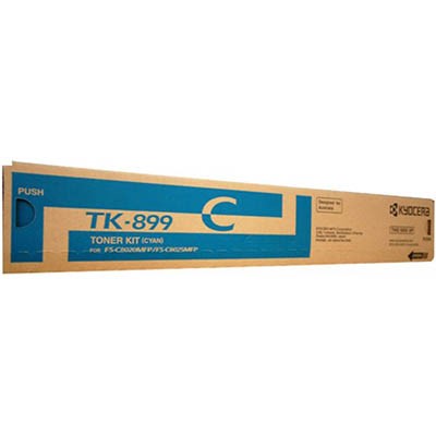 KYOCERA TK899C TONER CARTRIDGE CYAN