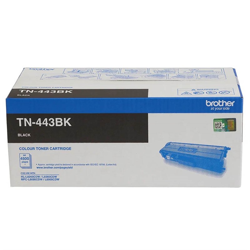 BROTHER TN443 TONER CARTRIDGE HIGH YIELD BLACK