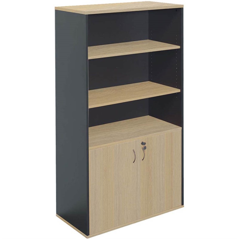RAPID WORKER WALL UNIT LOCKABLE 1800 X 900 X 450MM OAKIRONSTONE