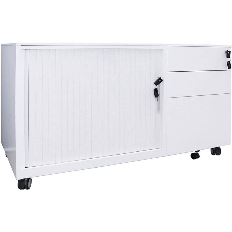 RAPIDLINE TAMBOUR DOOR CADDY LEFT HAND WHITE