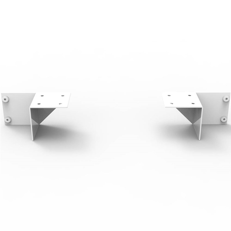 RAPIDLINE SHUSH30 SCREEN ADJUSTABLE BRACKETS WHITE PACK 2