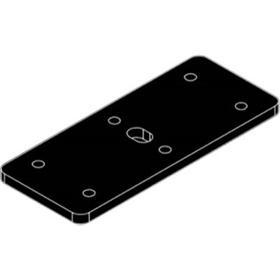 RAPIDLINE SHUSH30 SCREEN PLATE T SHAPE BLACK