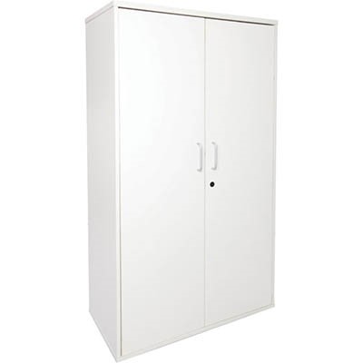 RAPID SPAN STORAGE CUPBOARD LOCKABLE 900 X 450 X 1800MM WHITE