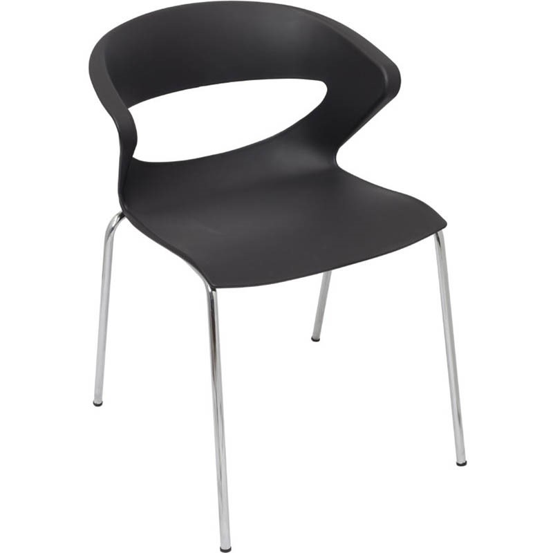 RAPIDLINE TAURUS VISITORS CHAIR BLACK
