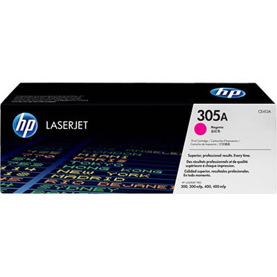HP CE413A 305A TONER CARTRIDGE MAGENTA