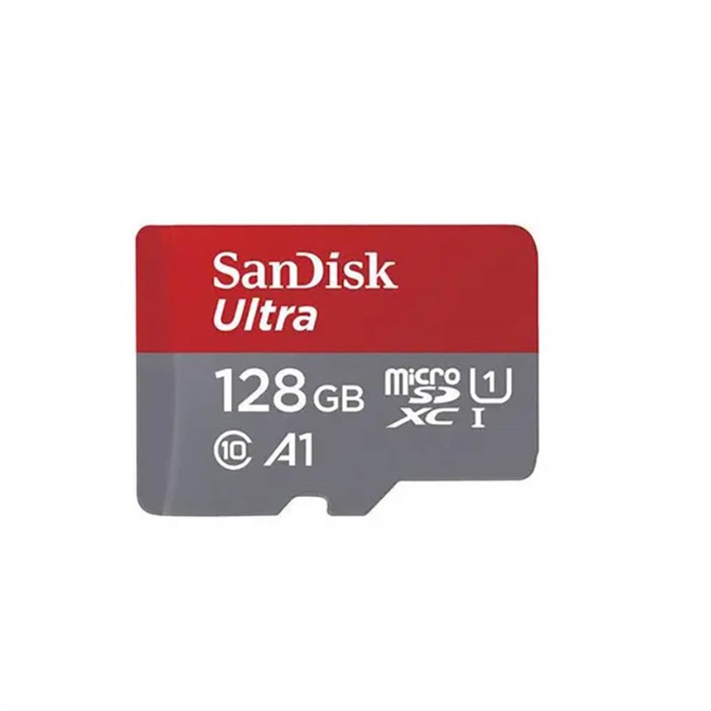 SANDISK ULTRA MICRO SD MEMORY CARD 128GB RED