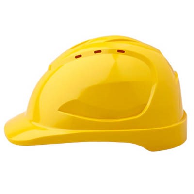 PROCHOICE HHV9 HARD HAT VENTED 9 POINT PUSHLOCK HARNESS FLUORO YELLOW