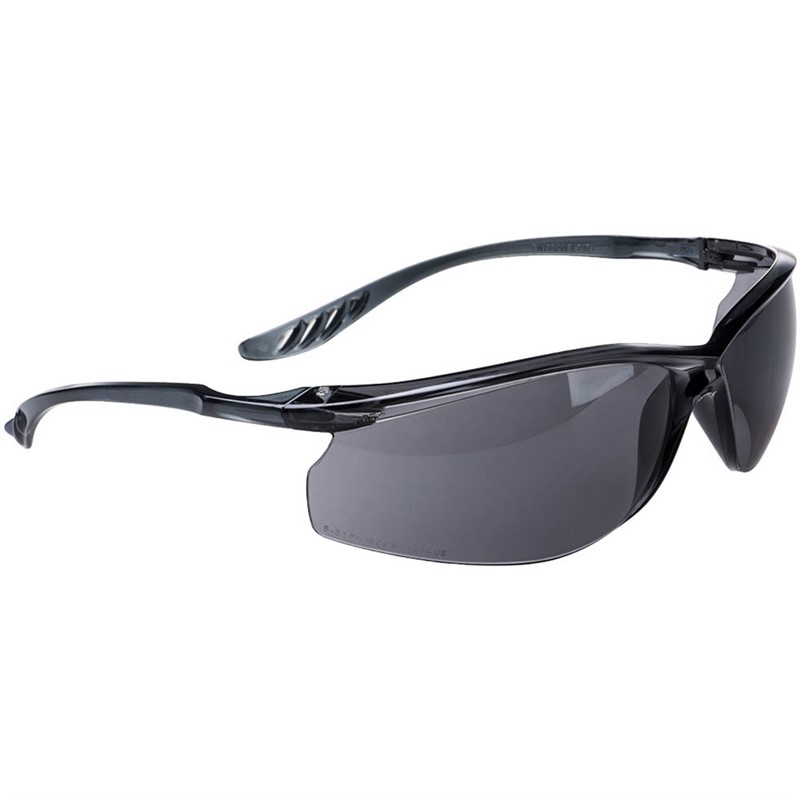 PORTWEST PW13 CLEAR VIEW SAFETY SPECTACLES SMOKE