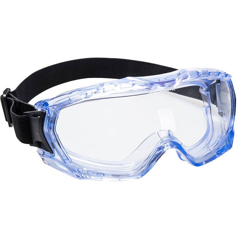 PORTWEST PW24 ULTRA VISTA SAFETY GOGGLE CLEAR