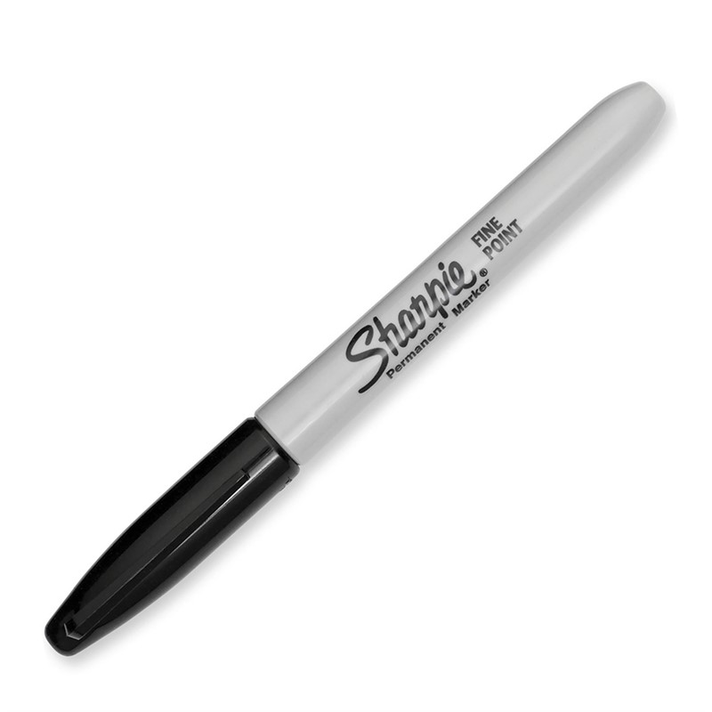 SHARPIE PERMANENT MARKER BULLET FINE 10MM BLACK