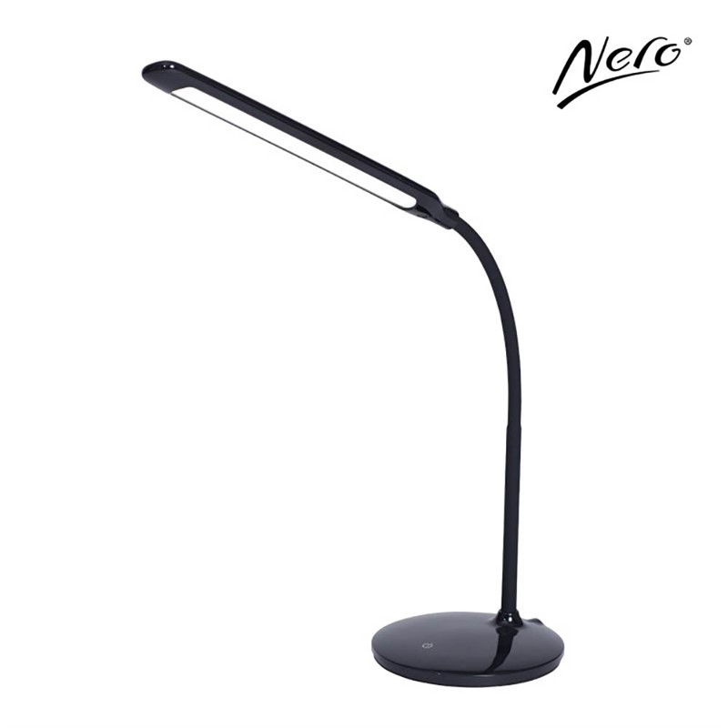 NERO FLEXI DESK LAMP BLACK
