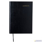 CUMBERLAND 40CBK CASEBOUND DIARY 2 PAGE TO DAY A4 BLACK
