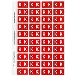 AVERY 44511 LATERAL FILE LABEL SIDE TAB COLOUR CODE K 25 X 42MM RED PACK 240