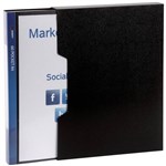 AVERY 47937 DISPLAY BOOK INSERT COVER 60 POCKET A4 BLACK