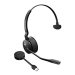 JABRA ENGAGE 55 SE MONO LINK400C UC DECT HEADSET 150M WIRELESS RANGE NOISE CANCELLING FLEXIBLE PORTABLE DURABLE LIGHTWEIGHT BUSYLIGHT