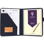 DEBDEN FASHION COMPENDIUM PU A4 BLACK