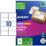 AVERY PREMIUM SHIPPING LABELS WITH AVERYECO 10UP WHITE 100 SHEETS