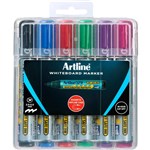 ARTLINE 579 WHITEBOARD MARKER CHISEL 5MM ASSORTED HARD CASE PACK 6