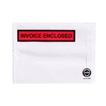 MARBIG PROFESSIONAL PACKAGING ENVELOPE INVOICE ENCLOSED ENVELOPE A6 175 X 125MM WHITE BOX 1000