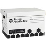 MARBIG STRONG ARCHIVE BOX 420 X 320 X 260MM PACK 3