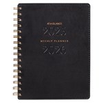 ATAGLANCE 20252026  SIGNATURE DIARY WEEK TO VIEW A5 BLACK