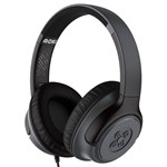 MOKI MIXI TYPEC CONNECT WIRED VOLUME LIMITED HEADPHONES BLACK AND GREY