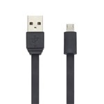 MOKI FLAT MICROUSB SYNCHARGE CABLE 90CM