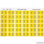 AVERY 43305 LATERAL FILE LABEL SIDE TAB COLOUR CODE E 25 X 38MM YELLOW PACK 180