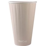 BIOPAK BIOCUP AQUEOUS DOUBLE WALL CUP 460ML LEAF PACK 40