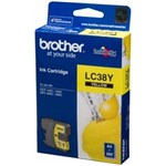 BROTHER LC38Y INK CARTRIDGE YELLOW