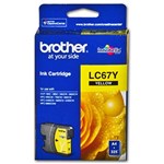 BROTHER LC67Y INK CARTRIDGE YELLOW
