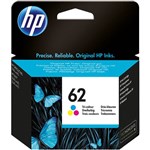 HP C2P06AA 62 INK CARTRIDGE TRI COLOUR PACK CYANMAGENTAYELLOW