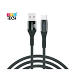 IPL TECH FAST CHARGER AND SYNC CABLE USB A TO TYPE C 12M BLACK