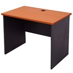 RAPID WORKER OPEN DESK 900 X 600MM CHERRYIRONSTONE